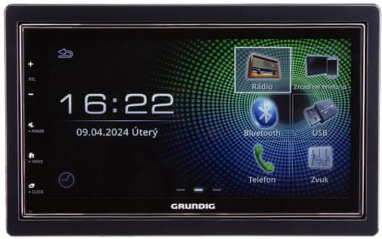 Grundig GRUNDIG 2DIN DAB+ / FM autorádio / 6,8" displej / USB / Bluetooth / Apple CarPlay / Android Auto