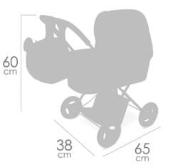 DeCuevas 85079 Skládací kočárek pro panenky s batůžkem KOALA 2024 - 60 cm