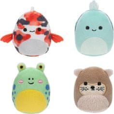 SQUISHMALLOWS Maskoti Sada 4 plyšových figurek Měkké 5 cm Squishville