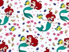 Jerry Fabrics Napínací prostěradlo Disney Princess Ariel