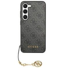 Guess hard silikonový obal Samsung Galaxy S24 PLUS black 4G Charms Collection