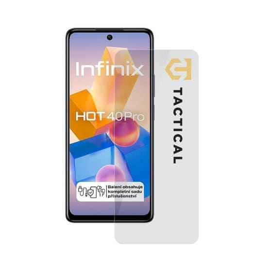 Tactical Glass Shield 2.5D sklo pro Infinix Hot 40 Pro - Transparentní KP30846