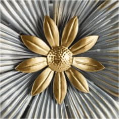 Weltbild Weltbild Nástěnná LED dekorace Zlatý květ