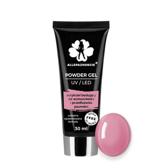 MH Star Akrylgel Powder Gel stavební Hema/DiHema free 30ml French Pink č. 06