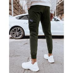 Dstreet Pánské bojové kalhoty SETT zelené ux4365 S