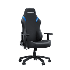 Anda Seat Luna Premium Gaming Chair - L, černá/modrá, umělá kůže