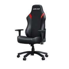 Anda Seat Luna Premium Gaming Chair - L, černá/červená, umělá kůže