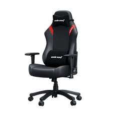 Anda Seat Luna Premium Gaming Chair - L, černá/červená, umělá kůže