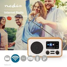 Nedis Internetové rádio | Design stolu | Bluetooth 