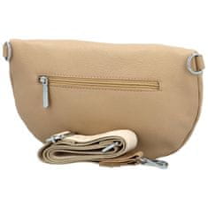 Coveri WORLD Trendy dámská koženková crossbody/ledvinka Rafaela, khaki