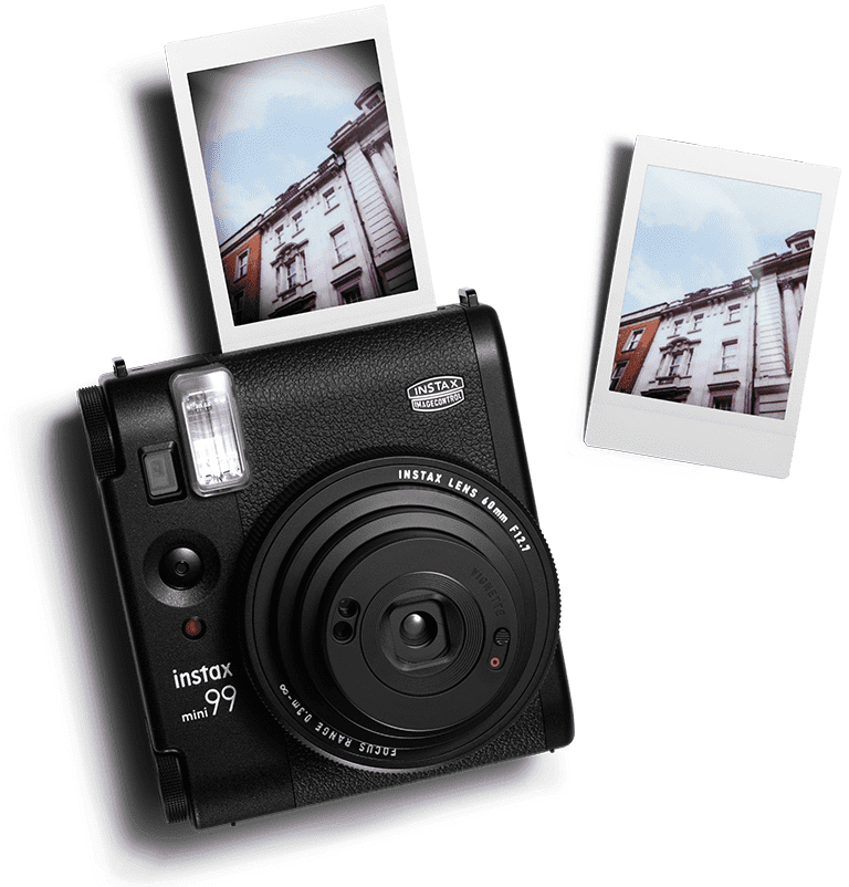  moderní instantní fotoaparát fujifilm instax mini 99 krásné snímky okamžitý tisk fotografií z fotoaparátu 