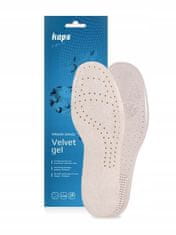 Kaps Velvet Gel gelové pohodlné anatomické vložky do bot velikost 42/43