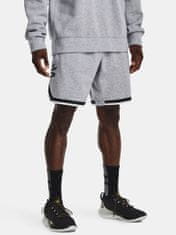 Under Armour Kraťasy Curry Fleece 9'' Short-GRY S