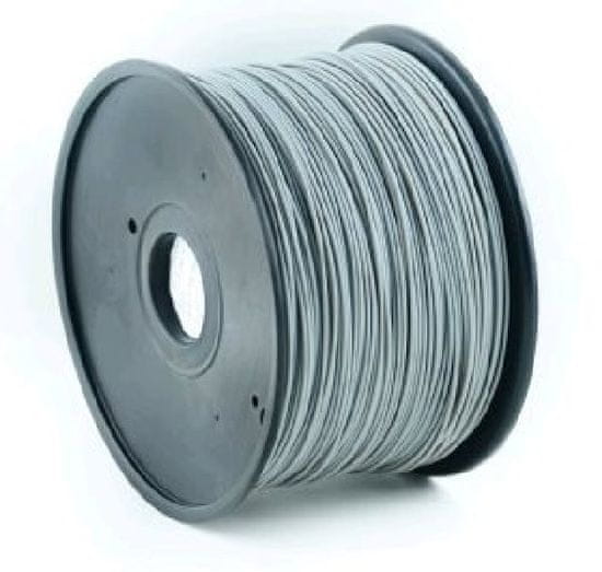 Gembird Tisková struna (filament), ABS, 1,75mm, 1kg, šedá