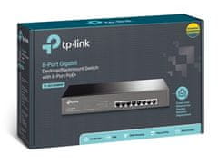 TP-Link TL-SG1008MP - 8-portový gigabitový stolní Switch s 8-portovým PoE+