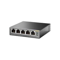 TP-Link switch 5-Port GbE RJ45 Ports, včetně 4x PoE port; desktop