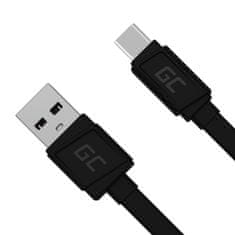 shumee Green Cell GCmatte - Kabel USB-C kabel 25 cm s podporou rychlého nabíjení