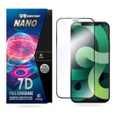 shumee Crong 7D Nano Flexible Glass - 9H hybridní sklo proti praskání pro celou obrazovku iPhone 12 Pro Max