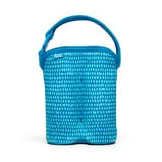 shumee BUILT Bottle Buddy - Termobal na dvojitou láhev (Dribble Dots Blue)