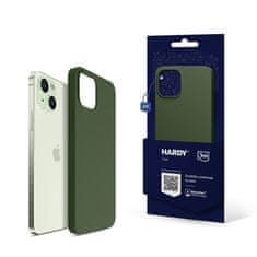 3MK ochranný kryt Hardy Silicone MagCase pro Apple iPhone 15, Alphine Green