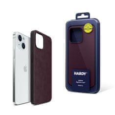 3MK ochranný kryt HARDY MagFabric Case pro Apple iPhone 15, Mulberry