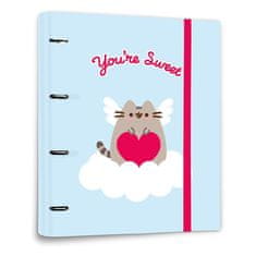 shumee Pusheen - Binder z kolekce Purrfect Love (4 kroužky)