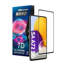 shumee Crong 7D Nano Flexible Glass – 9H hybridní sklo proti praskání pro celý displej Samsung Galaxy A72