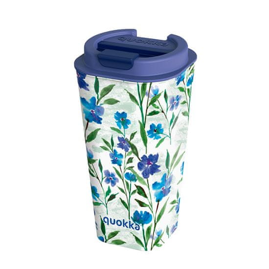 shumee Quokka Vaso Cafe Doble Pared - Dvoustěnný hrnek 450 ml (Ditsy Bloom)