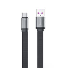 shumee WEKOME WDC-156 King Kong 2. generace – propojovací kabel pro rychlé nabíjení USB-A na USB-C 6A 1,3 m (černý)