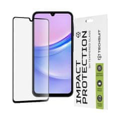 Techsuit ochranné celoplošné sklo 111D pro Samsung Galaxy A15/Galaxy A15 5G/Galaxy A24 4G /Galaxy A25/Galaxy M15 - Černá KP30902