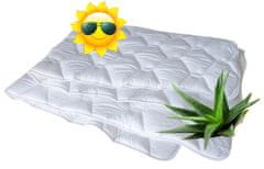 Prošívaná přikrývka Comfort Aloe vera 140x220 - letní