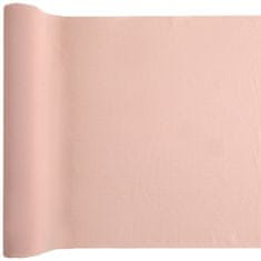 Santex Šerpa stolová krepová pudrově růžová 35 cm x 3 m