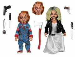 NECA Bride of Chucky: Chucky and Tiffany - 2 Akční figurky 14 cm