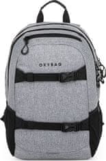 Oxybag Studentský batoh OXY Sport Grey Melange