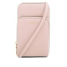 FLORA & CO Dámská crossbody kabelka 6019 rose