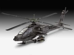 Revell AH-64A Apache, Plastic ModelKit vrtulník 04985, 1/100