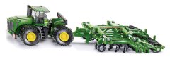 SIKU SIKU Farmer - Traktor John Deere 9630 s bránami Amazone Centaur 1:87