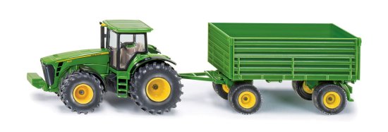 SIKU SIKU Farmer - traktor John Deere s vlekem, 1:50