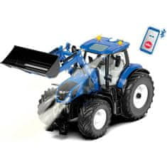 SIKU SIKU Control - Bluetooth, New Holland T7.315 s předním nakladačem