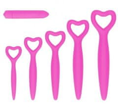 Shots Toys Silicone Vaginal Dilator Set - Pink