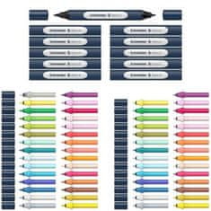Schneider Sada dvojitých popisovačů "Paint-It 040 Set Complete", 30 různých barev, 72 ks, ML04010901