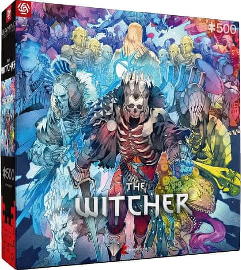 Good Loot Puzzle The Witcher: Frakce monster 500 dílků