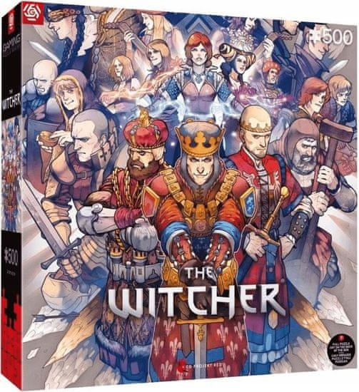 Good Loot Puzzle The Witcher: Severní říše 500 dílků