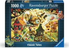 Ravensburger Puzzle Pozor, prasátka! (Tři malá prasátka) 1000 dílků