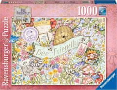 Ravensburger Puzzle Včelařův svět (Bee Friendly) 1000 dílků