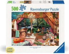 Ravensburger Puzzle Útulná chata XXL 500 dílků