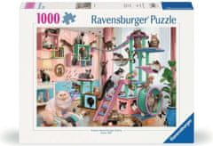 Ravensburger Puzzle Kočičí nebe 1000 dílků