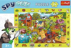 Trefl Puzzle s hledáním obrázků Spy Guy: Farma 24 dílků