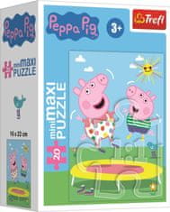 Trefl Displej Puzzle Prasátko Peppa 20 dílků (24 ks)