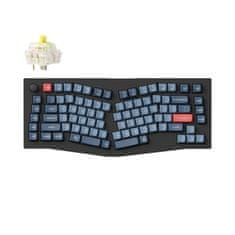 Keychron V10 Max QMK/VIA Bezdrátová Mechanická Klávesnice, Gateron Jupiter Banana